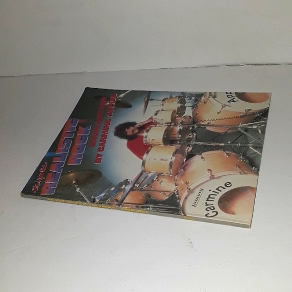 THE UPDATED REALISTIC ROCK BRUM METHOD 1972 W/ RECORDS BY CARMINE APPICE BOOK - Picture 7 of 8